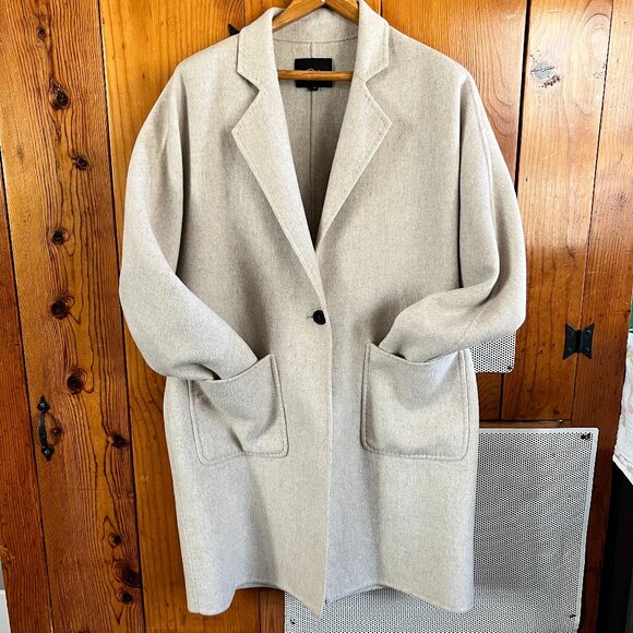 Rails Everest Oatmeal Wool Coat - Picture 3 of 10